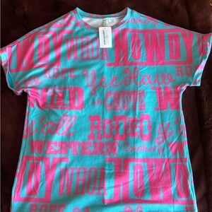 Colorful Western Graphic T-Shirt
